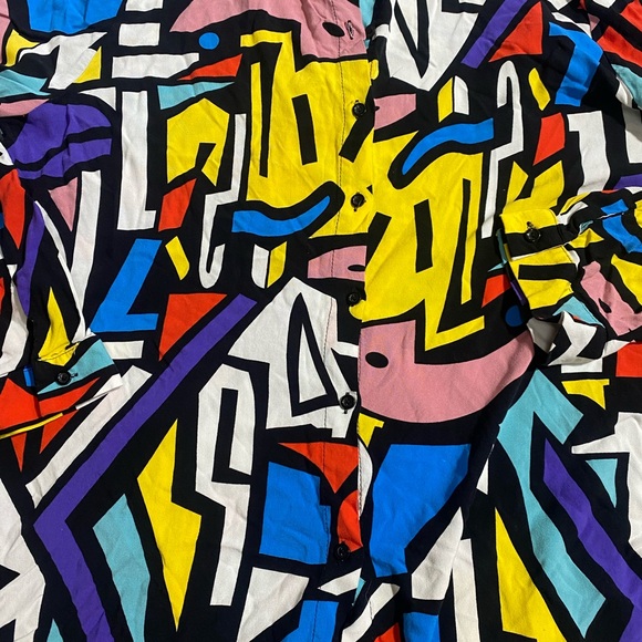 Big dart 90’s inspired print - Picture 3 of 5